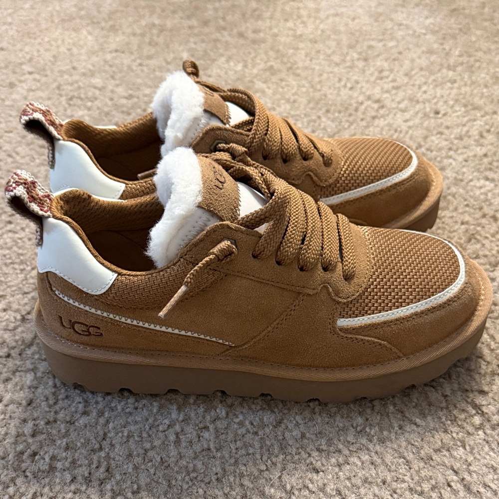 UGG women’s ' Brown Casual Sneakers size 8 - Picture 2 of 8